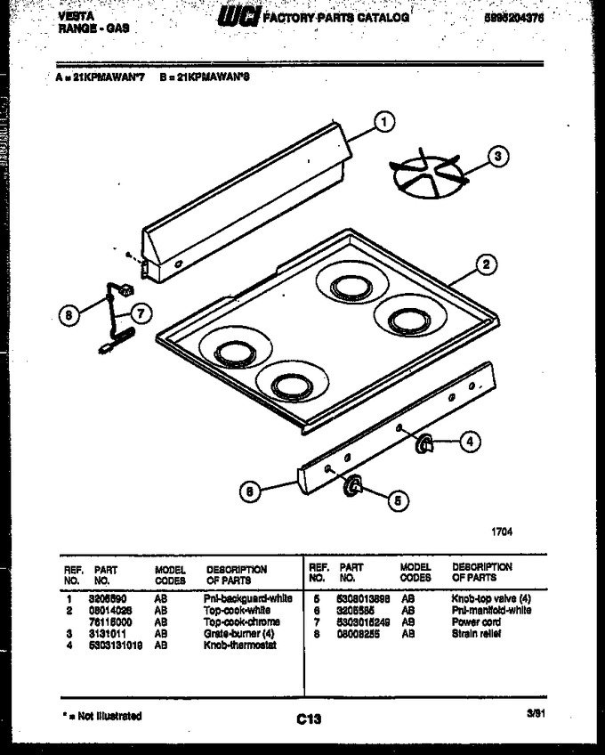 Diagram for 21KPMAWAN8