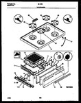 Diagram for 05 - Cooktop And Broiler Drawer Parts