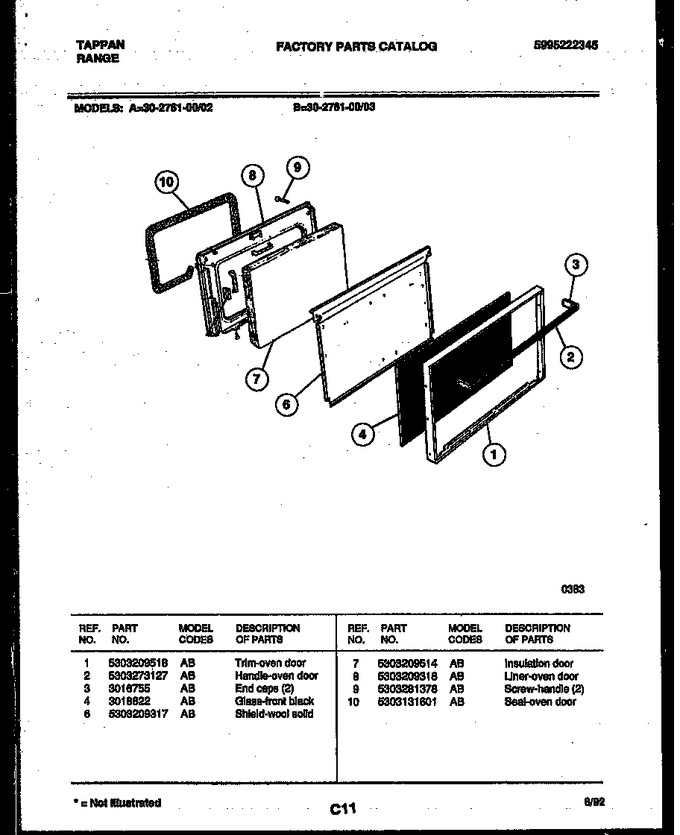 Diagram for 30-2761-00-03