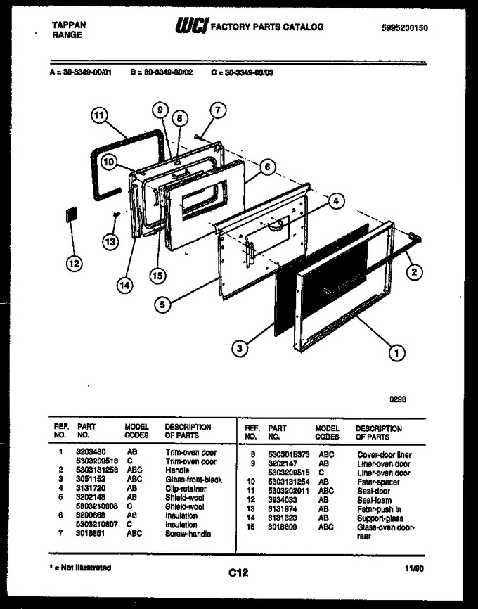 Diagram for 30-3349-00-03