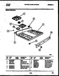 Diagram for 03 - Cooktop Parts