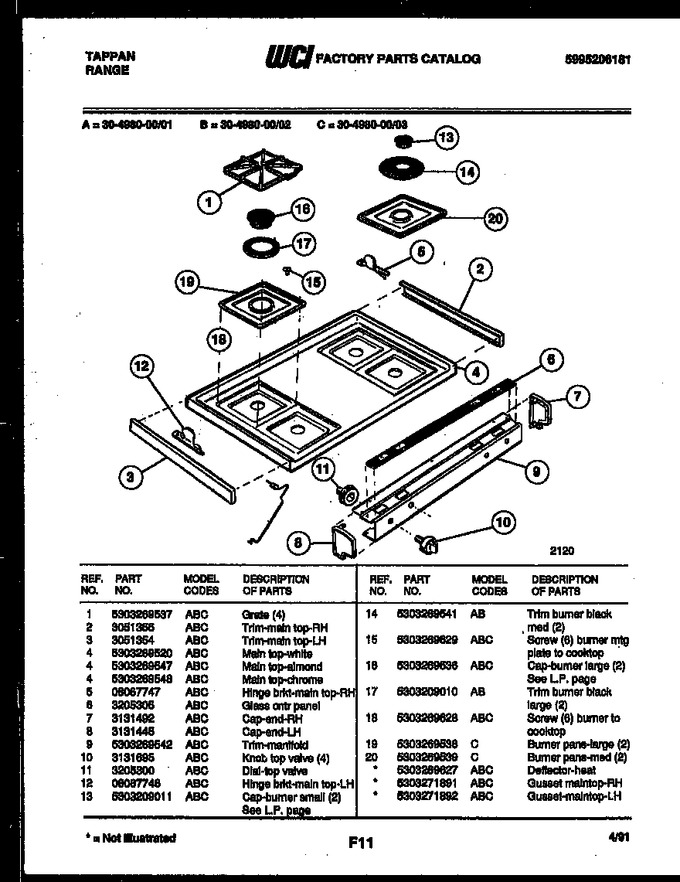 Diagram for 30-4980-08-01