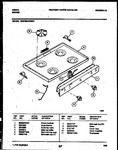 Diagram for 03 - Cooktop Parts