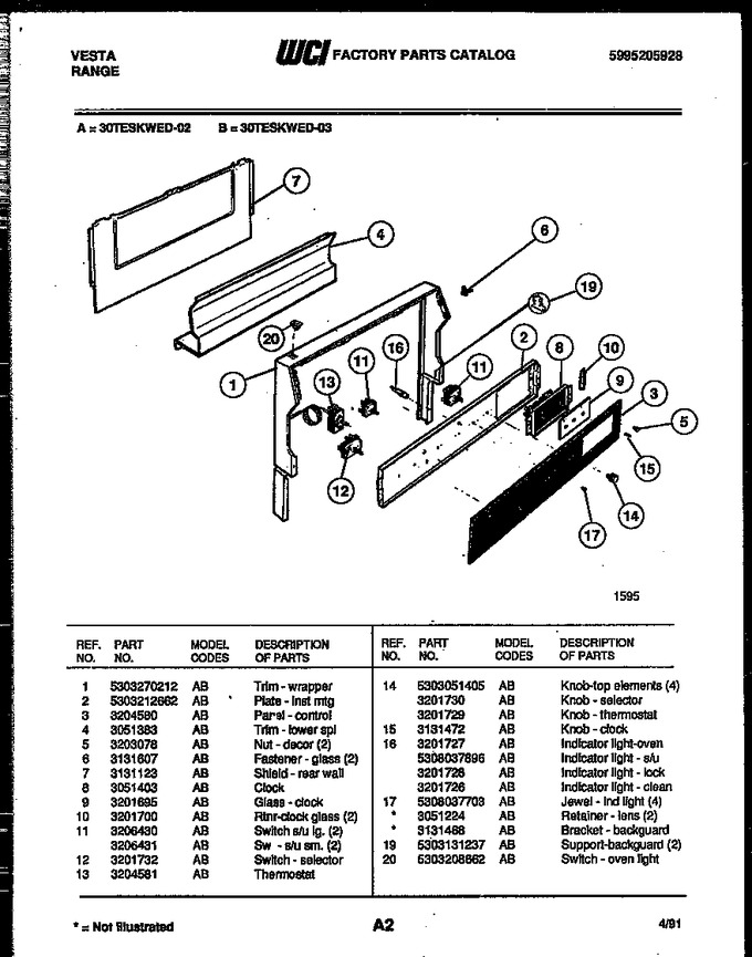 Diagram for 30TESKWED-23-02