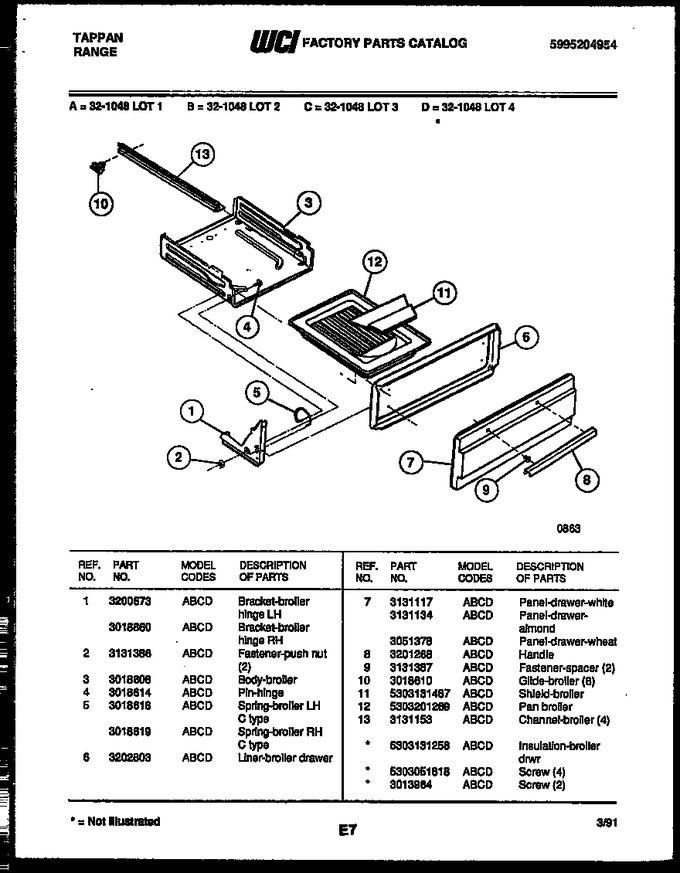 Diagram for 32-1048-00-01