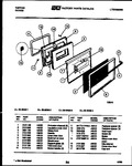 Diagram for 07 - Oven Door Parts