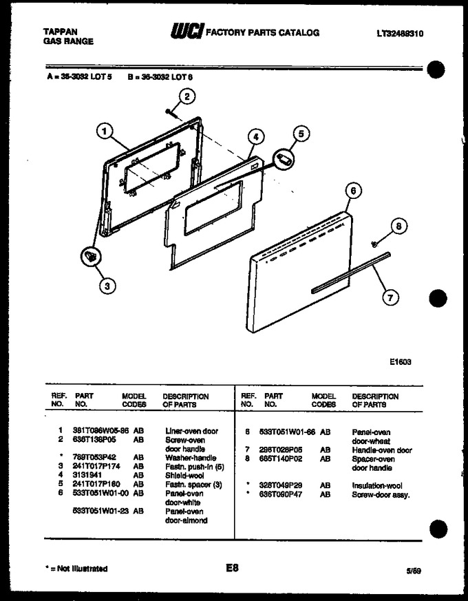 Diagram for 36-3032-00-05