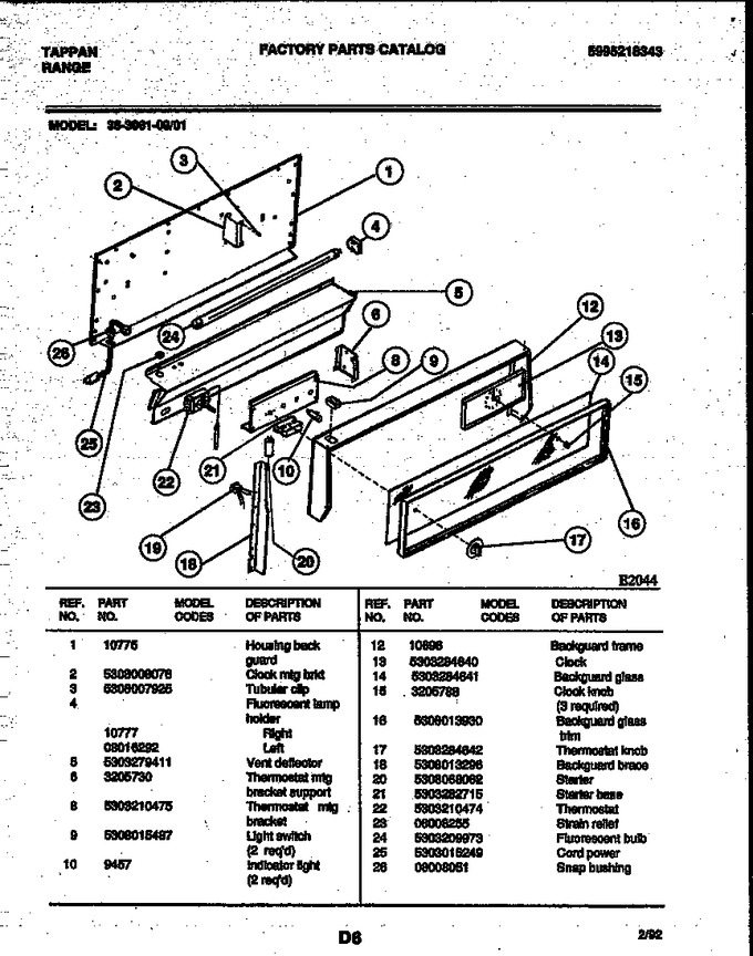 Diagram for 36-3061-00-01