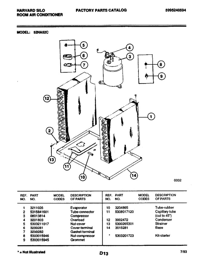 Diagram for 52HA52C