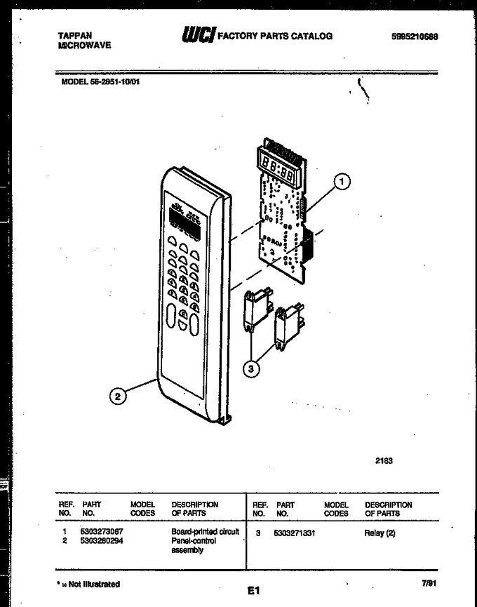 Diagram for 56-2851-10-01