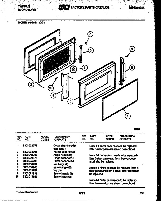 Diagram for 56-9581-10-01