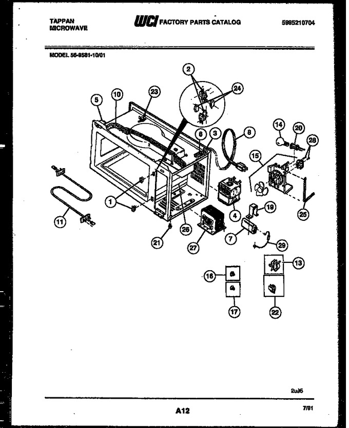 Diagram for 56-9581-10-01