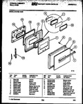 Diagram for 04 - Lower Oven Door Parts