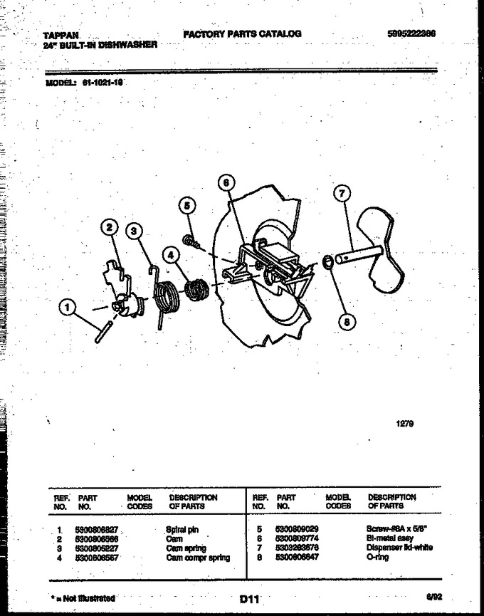 Diagram for 61-1021-10-00