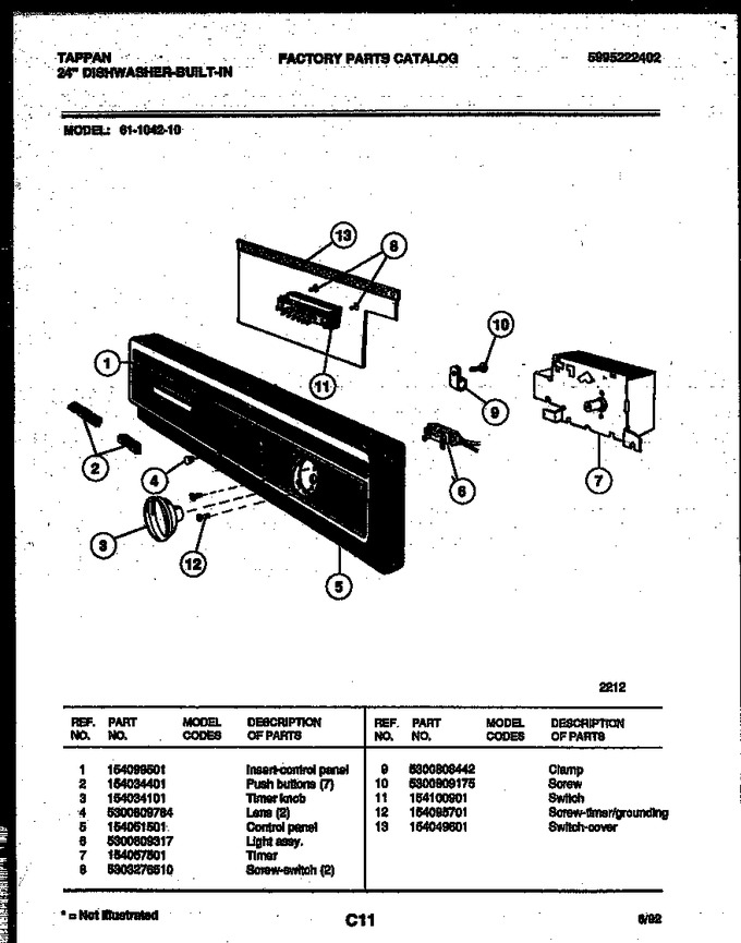 Diagram for 61-1042-10-00