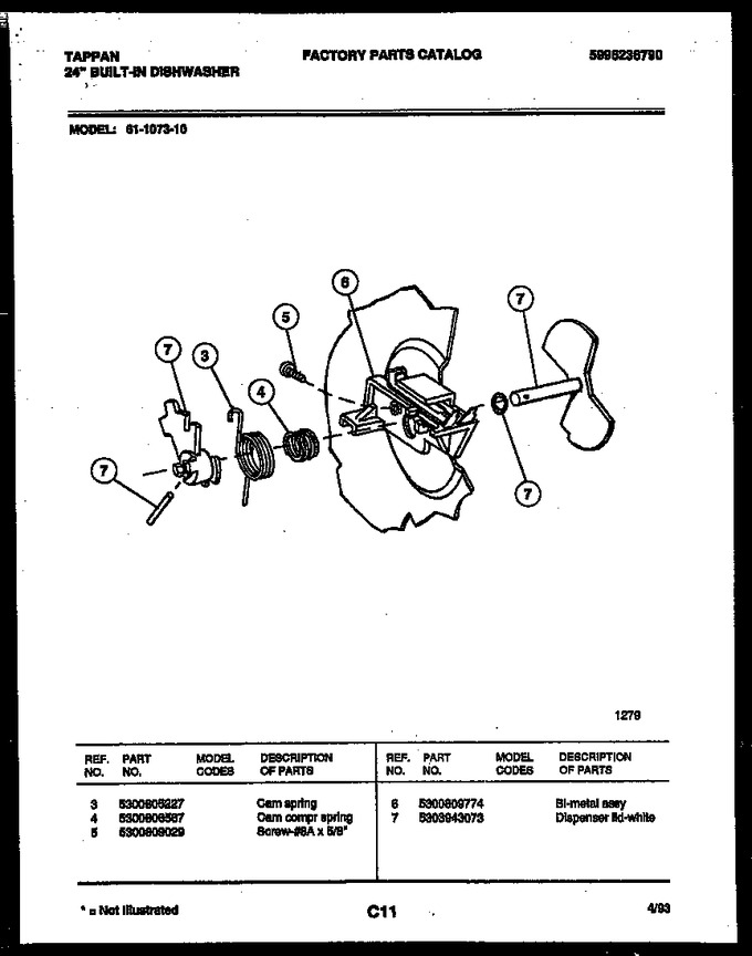 Diagram for 61-1073-10-00