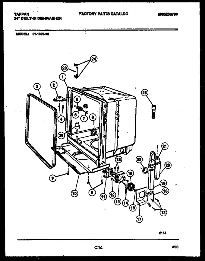 Diagram for 61-1073-10-00