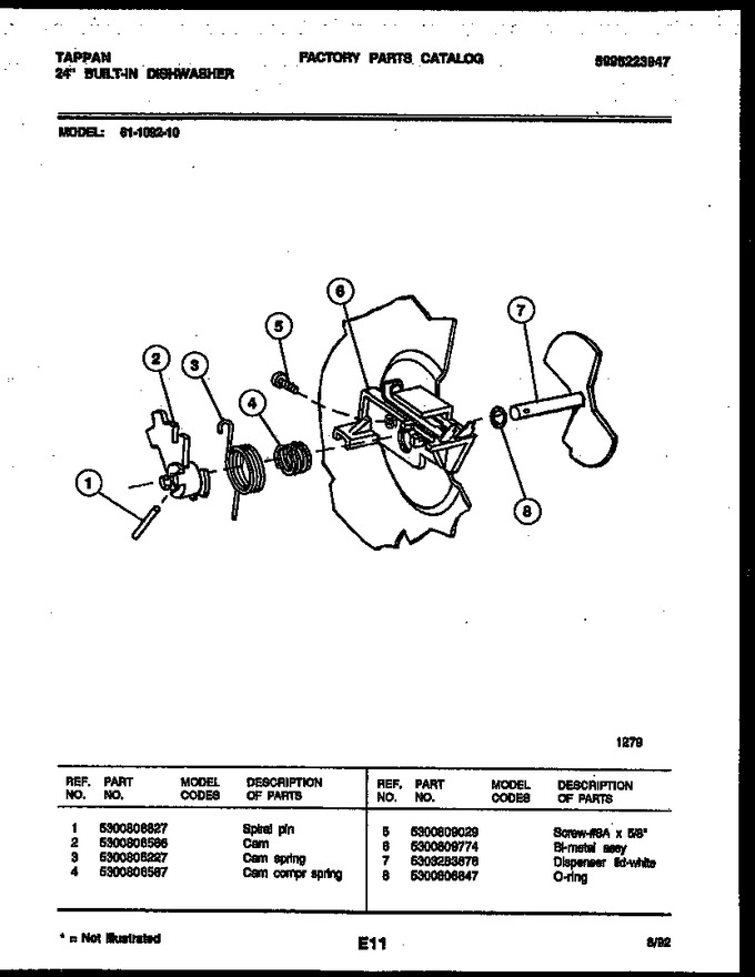 Diagram for 61-1092-10-00