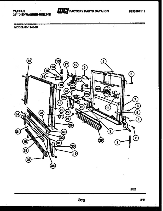 Diagram for 61-1140-00