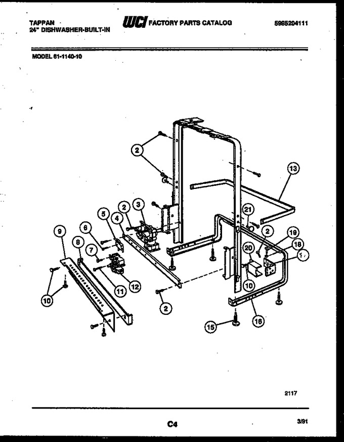 Diagram for 61-1140-10-00