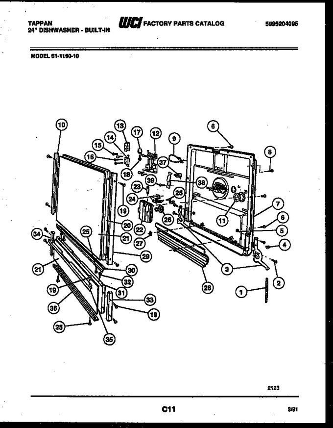 Diagram for 61-1160-10-00