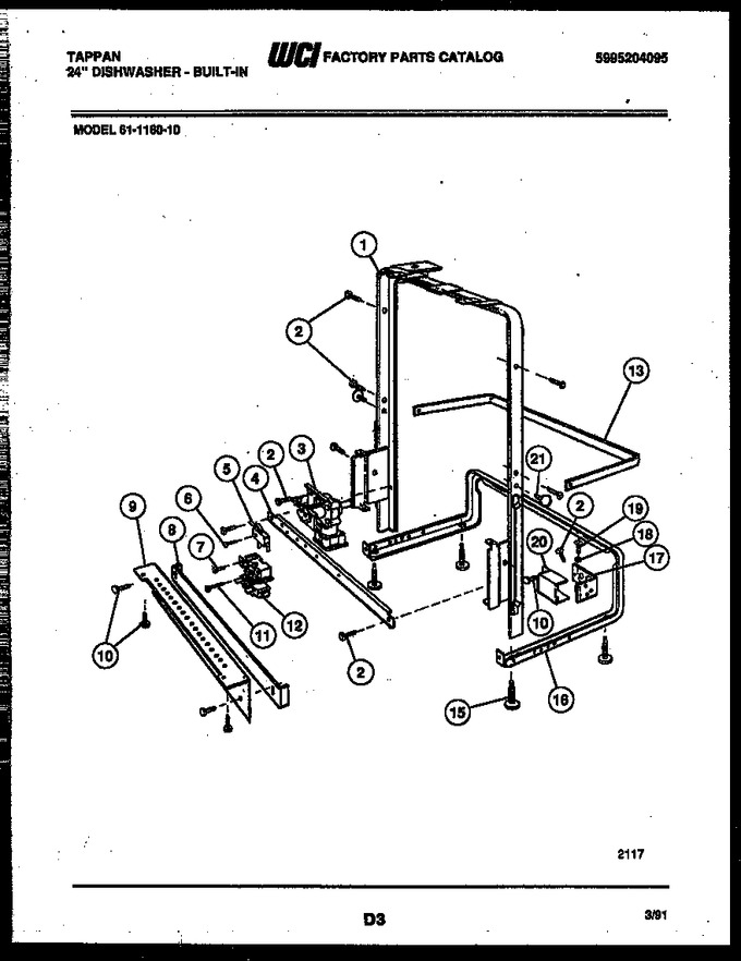 Diagram for 61-1160-00