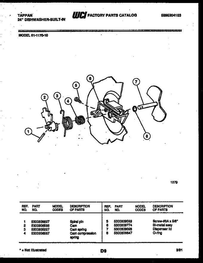 Diagram for 61-1170-10-00