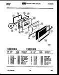 Diagram for 04 - Lower Oven Door Parts