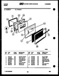 Diagram for 04 - Lower Oven Door Parts