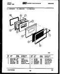 Diagram for 04 - Lower Oven Door Parts