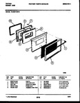 Diagram for 04 - Lower Oven Door Parts