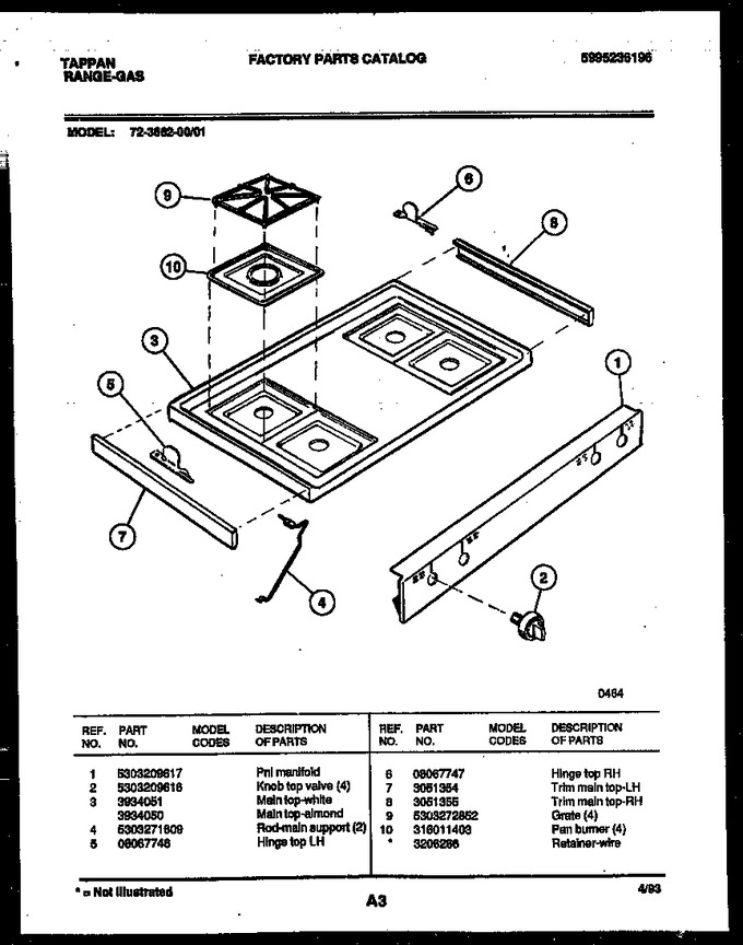 Diagram for 72-3662-00-01