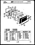 Diagram for 05 - Lower Oven Door Parts