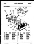 Diagram for 06 - Lower Oven Door Parts