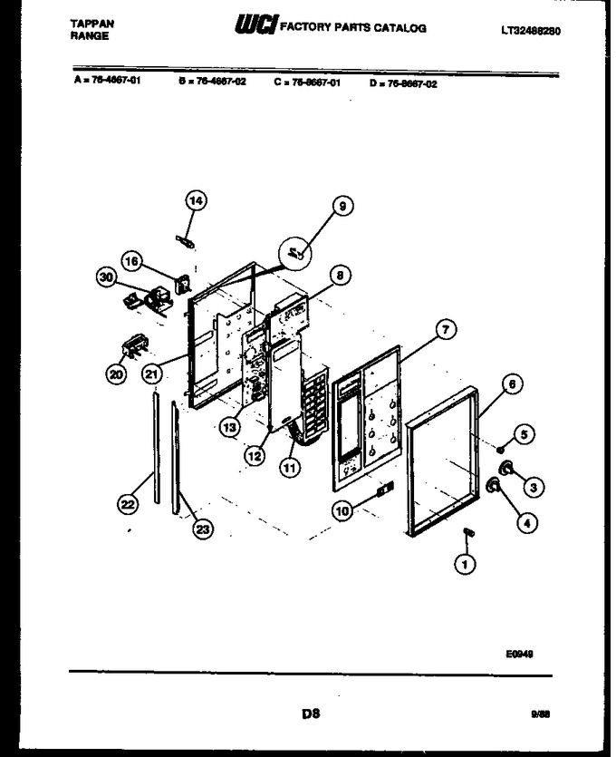 Diagram for 76-4667-23-01