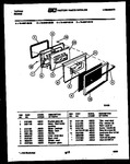 Diagram for 04 - Lower Oven Door Parts