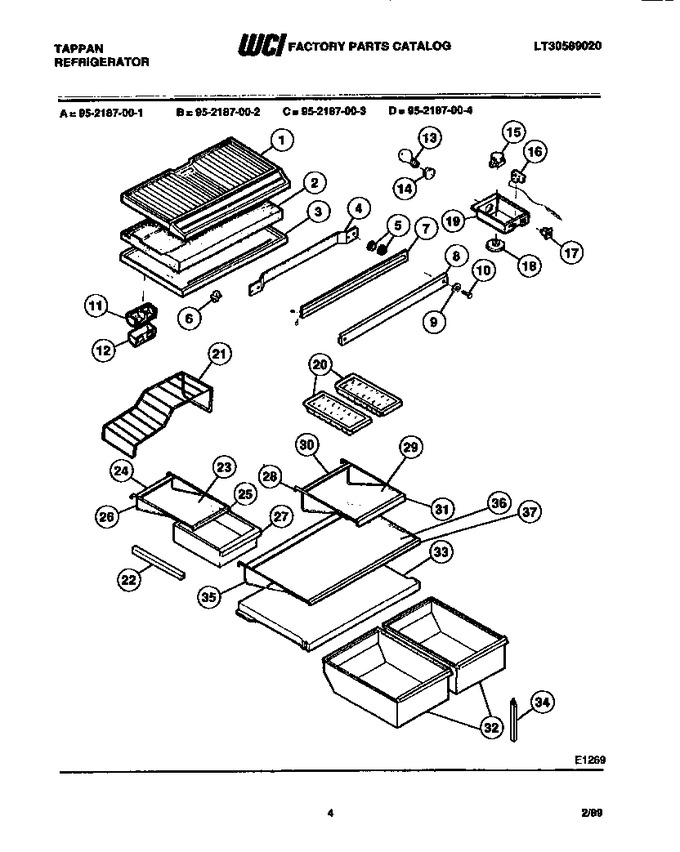 Diagram for 95-2187-00-2