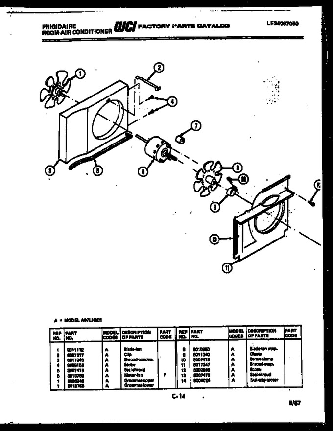 Diagram for A07LH8E1