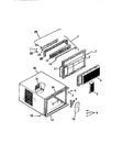 Diagram for 14 - Cabinet Front (`dd` Cabinet Models)