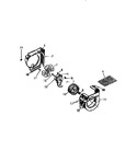 Diagram for 18 - Shroud, Scroll, Blower Motor (`b` C