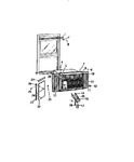 Diagram for 15 - Cabinet, Window Mounting Parts (`aa