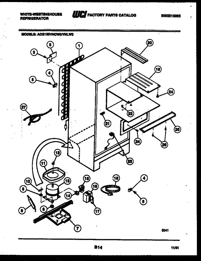 Diagram for ACG130VNCW0