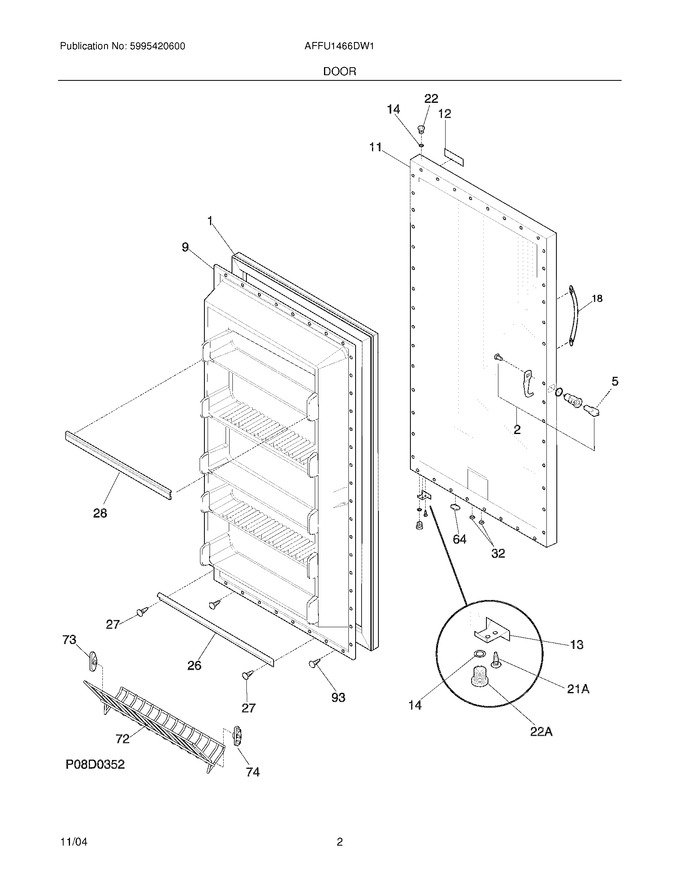 Diagram for AFFU1466DW1