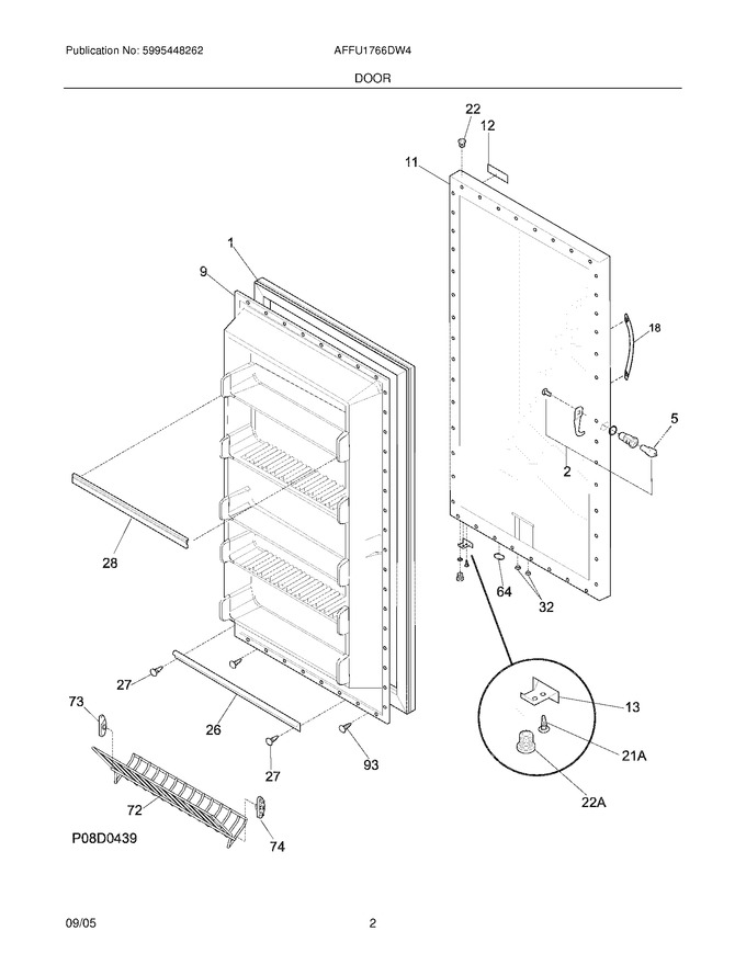 Diagram for AFFU1766DW4