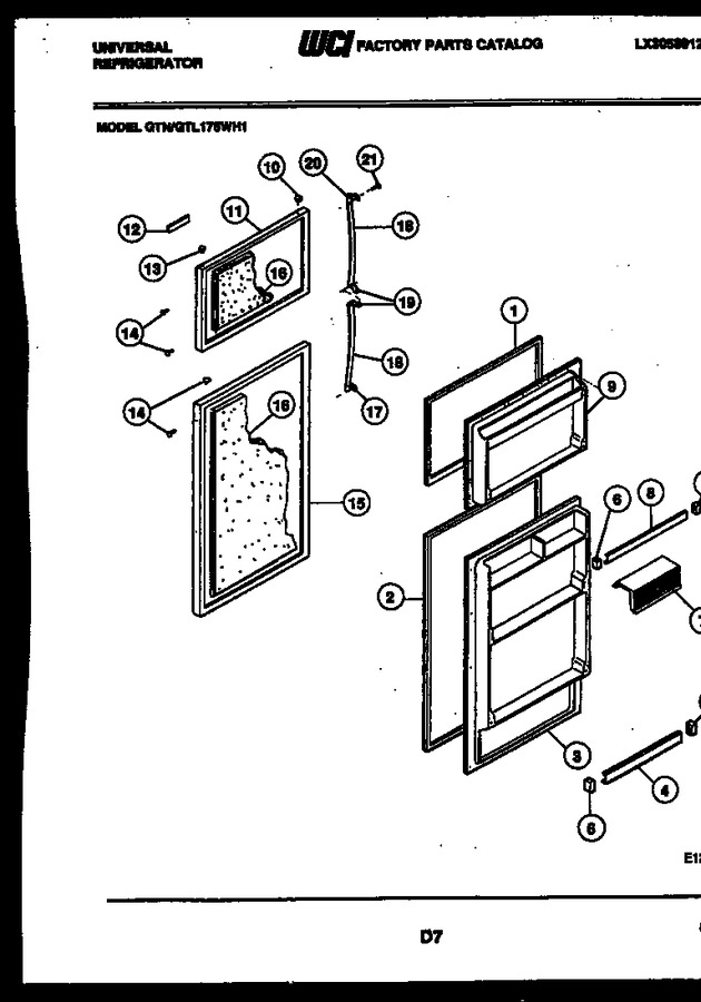 Diagram for AGTN175WH1-57