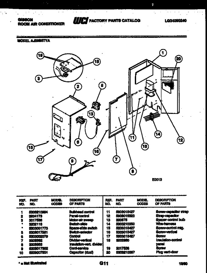 Diagram for AJ08B5TYA