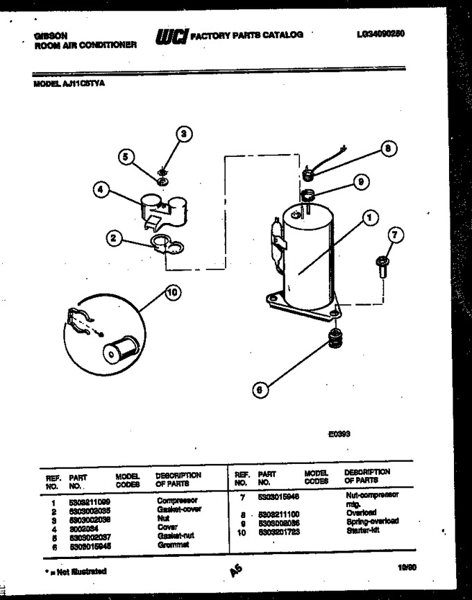 Diagram for AJ11C5TYA