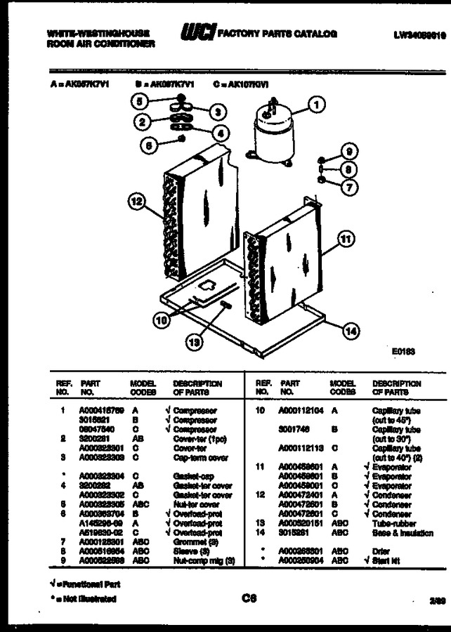 Diagram for AK087K7V1