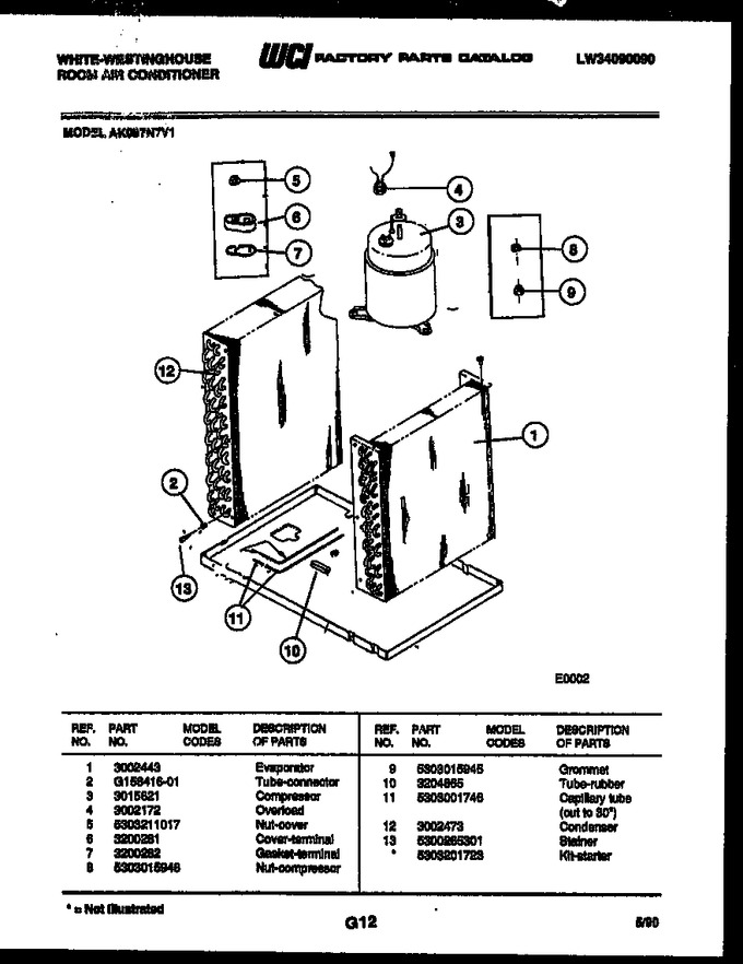 Diagram for AK087N7V1