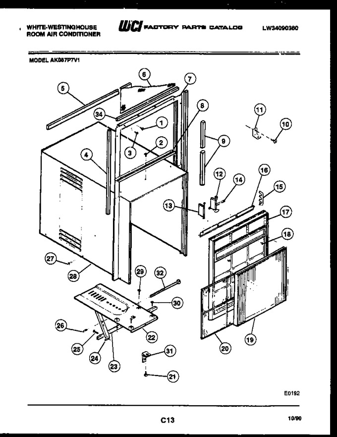 Diagram for AK087P7V1